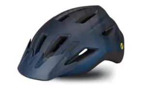 Specialized Shuffle Youth LED Helmet in Satin Cast Blue Metallic Wild