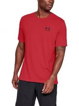 Urban Armor Gear Sportstyle Left Chest Logo T-Shirt - Red