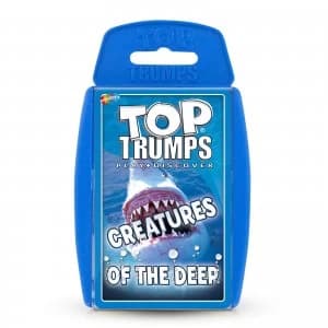 Creatures of the Deep Top Trumps Classics Card Game