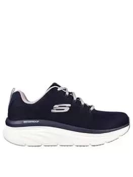 Skechers D'lux Walker-get Oasis Trainer - Navy, Blue, Size 6, Women