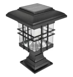 Lyyt LED Solar IP44 Lantern Daylight Black