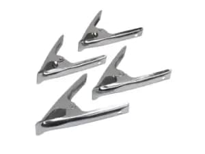 Silverline 630014 Stall Clips 4pk 70mm