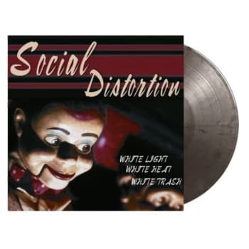 Social Distortion - White Light White Heat White Trash 180g LP (Silver and Black Marble)