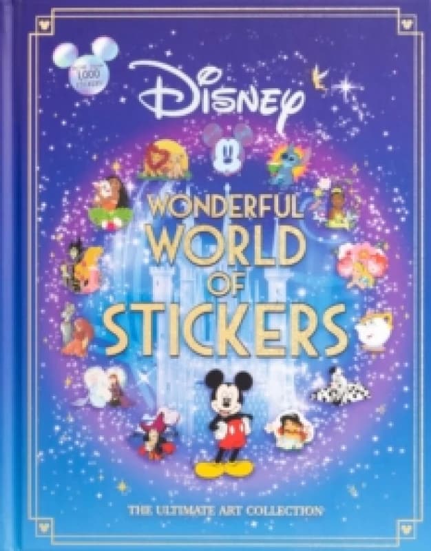 Disney Wonderful World of Stickers Hardback