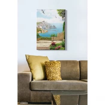 Kanvas Tablo (50 x 70) - 225 Multicolor Decorative Canvas Painting