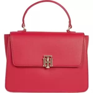 Tommy Hilfiger Th Outline Satchel - Red