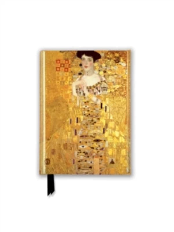 Gustav Klimt: Adele Bloch Bauer I (Foiled Pocket Journal) Notebook / blank book
