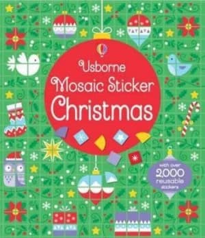 Mosaic Sticker Christmas by Kirsteen Robson Book