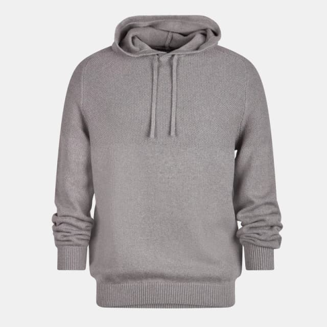 Lyle and Scott Knitted Hoodie - Grey Grey S
