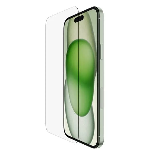 Belkin UltraGlass 2 Clear Screen Protector for iPhone 15 Plus/14 Pro Max SFA097EC