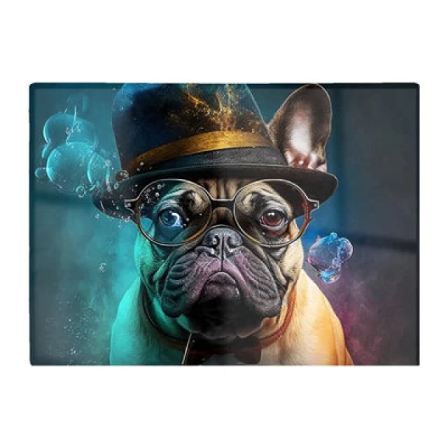 Warren Reed Designer French Bulldog Splashart Chopping Board
