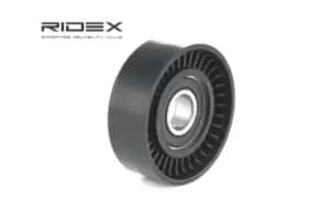 RIDEX Idler Pulley 312D0083 Guide Pulley,Deflection Pulley VW,AUDI,SKODA,Golf IV Schragheck (1J1),Golf V Schragheck (1K1),TOURAN (1T1, 1T2)