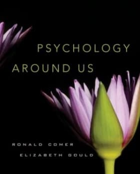 Psychology around Us by Ronald Comer Hardback