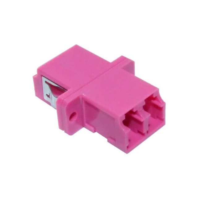 Cablenet Cablenet OM4 LC Duplex Adaptor Erika Violet XXFALC4