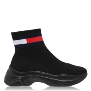 Tommy Jeans Sock Trainers - Black