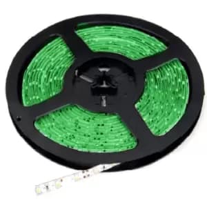 Deltech 4.8W Internal/External 5M Insulated Dimmable LED Strip Green - LST60G