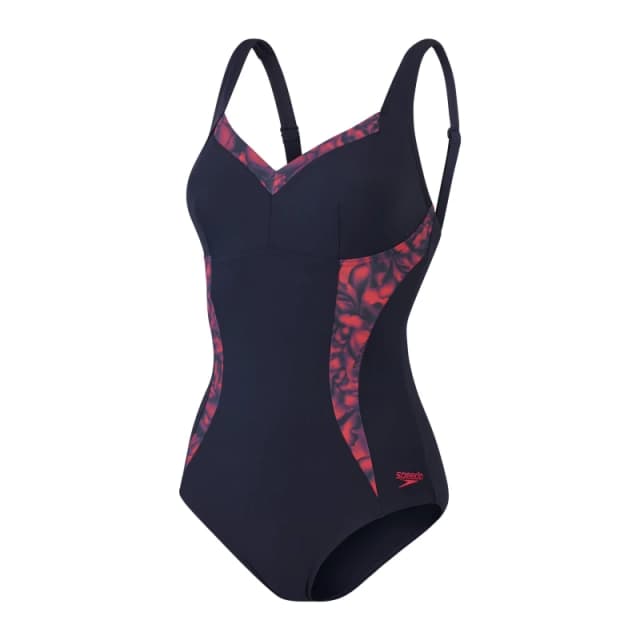 Speedo Spdscu Pt 1Pc Navy/Red female 32 (S)