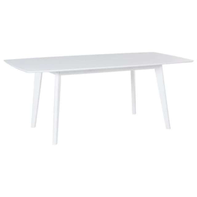 Beliani Extending Dining Table Sanford White 150/195cm 90 Cm