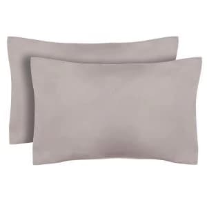 Catherine Lansfield Pair of Non-Iron Housewife Pillowcases