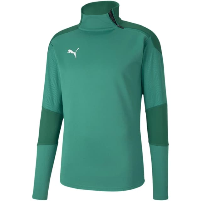 Puma Mens Training Fleece Drill Top PG/PG male S