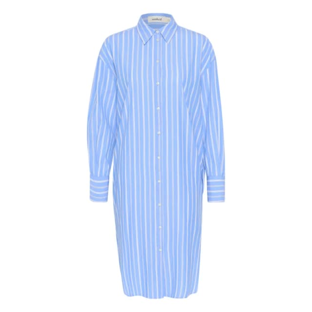 Soaked in Luxury Womens shirt dress Soaked in Luxury Merona Bleu Female S