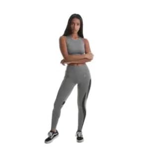 Ript Contrast Panel Leggings Ladies - Grey