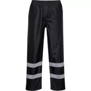 Portwest Classic Iona Waterproof Rain Trousers Black 2XL 31"