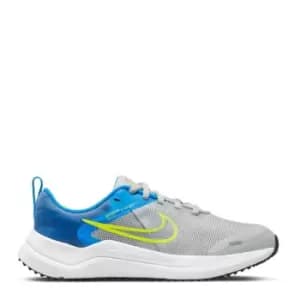 Nike Downshifter 12 Big Kids Road Running Shoes - Grey