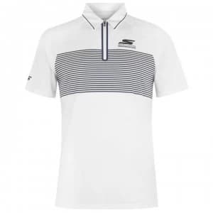 Skechers Mens Fade Polo Shirt - White