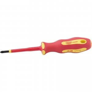 Draper Expert Ergo Plus VDE Insulated Phillips Screwdriver PH1 80mm