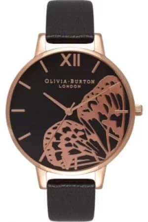 Ladies Olivia Burton Animal Motif Butterfly Wing Watch OB16AM97
