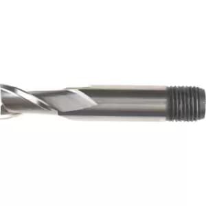 3/4" HSS 2 Flute Threaded Shank Short Series Slot Drill