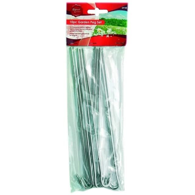 Redwood Garden & Tent Pegs - 10 Pack BB-GP100