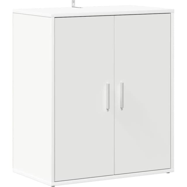 VIDAXL Shoe Cabinet White 60x35x70cm Engineered Wood Vidaxl 8720286645987