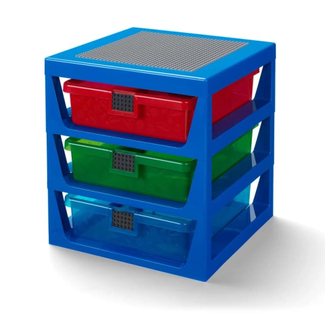 LEGO 3 Drawer Storage Rack Multi unisex One Size