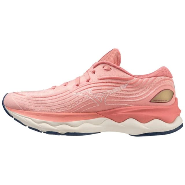Mizuno Wave Skyrise 4 Womens Running Shoes - Pink Pink 4