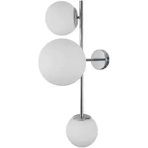 Italux Vailante Modern 3 Light Wall Lamp, E27+E14
