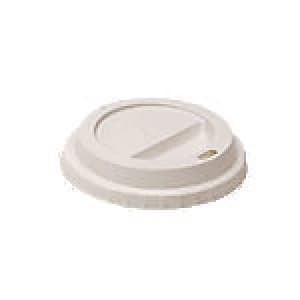 SEM Cup Lids Paper 237ml White 100 Pieces