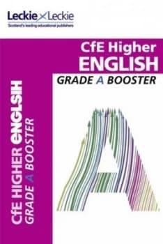 Cfe Higher English Grade a Booster by David Cockburn Book