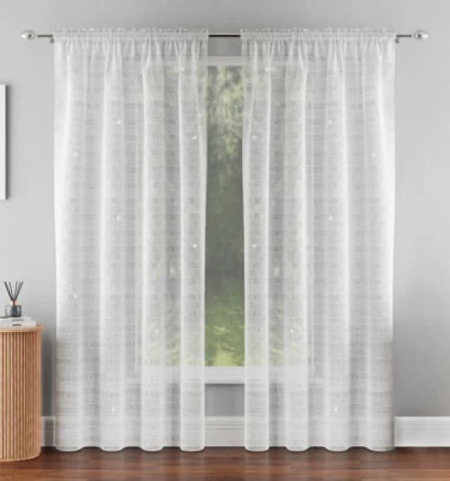 The Very Collection Peru Panel Pair 122Cm (48") Silver WINWI Unisex