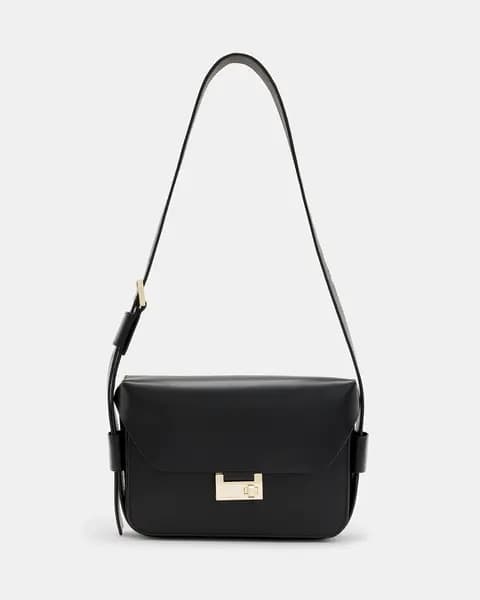 AllSaints Etienne Leather Shoulder Bag