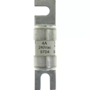 STD4 4AMP 240V AC Industrial Fuse