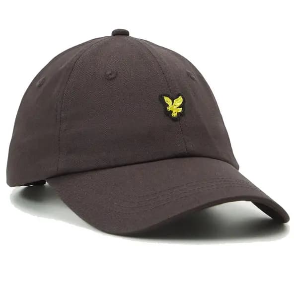 Lyle & Scott Logo Baseball Cap Gunmetal One Size