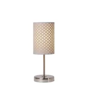 Lucide Moda Cottage Table Lamp 13cm 1xE27 White