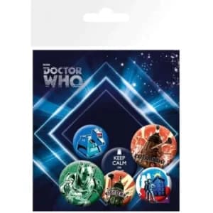 Doctor Who Badge Pack