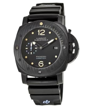 Panerai Luminor Submersible 1950 3 Days Automatic 47mm Black Carbon Mens Watch PAM00616 PAM00616