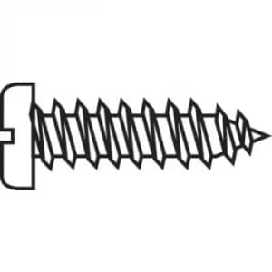 TOOLCRAFT 839815 Socket head screw 2.9mm 13mm Slot DIN 7971 Steel zinc plated 20 pc(s)