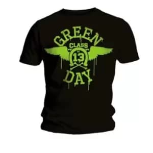Green Day Neon Mens Medium T-Shirt - Black