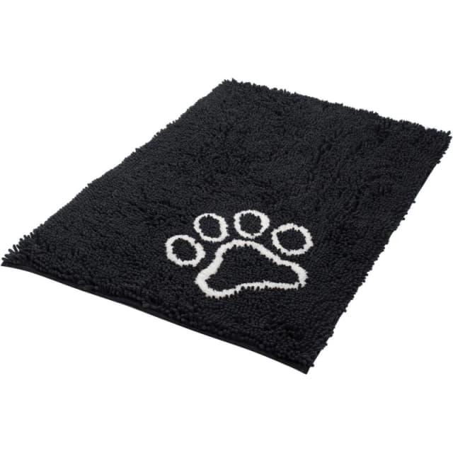 Bunty Microfibre Pet Mat Bed - Black unisex XL