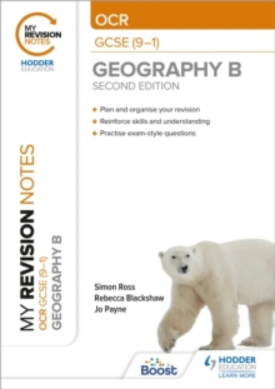 Rebecca Blackshaw My Revision Notes: OCR GCSE (9-1) Geography B Second Edition Book Multi unisex
